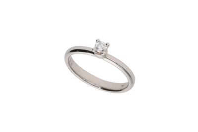 Anello solitario con diamante - Asta Preziosi Anello solitario con diamante - Asta Preziosi