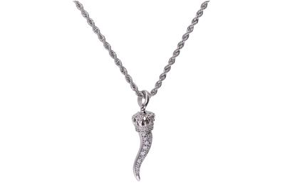 Collana a torchon con ciondolo - Asta Preziosi Collana a torchon con ciondolo - Asta Preziosi