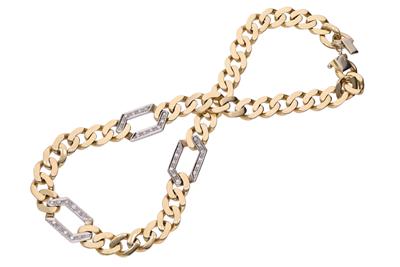 Collier a maglie con diamanti - Asta Preziosi Collier a maglie con diamanti - Asta Preziosi