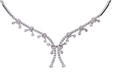 Collier semirigido con pietre - Asta Preziosi Collier semirigido con pietre - Asta Preziosi