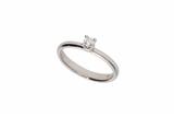 Anello solitario con diamante - Asta Preziosi Anello solitario con diamante - Asta Preziosi