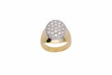 Anello chevalier con diamanti - Asta Preziosi Anello chevalier con diamanti - Asta Preziosi