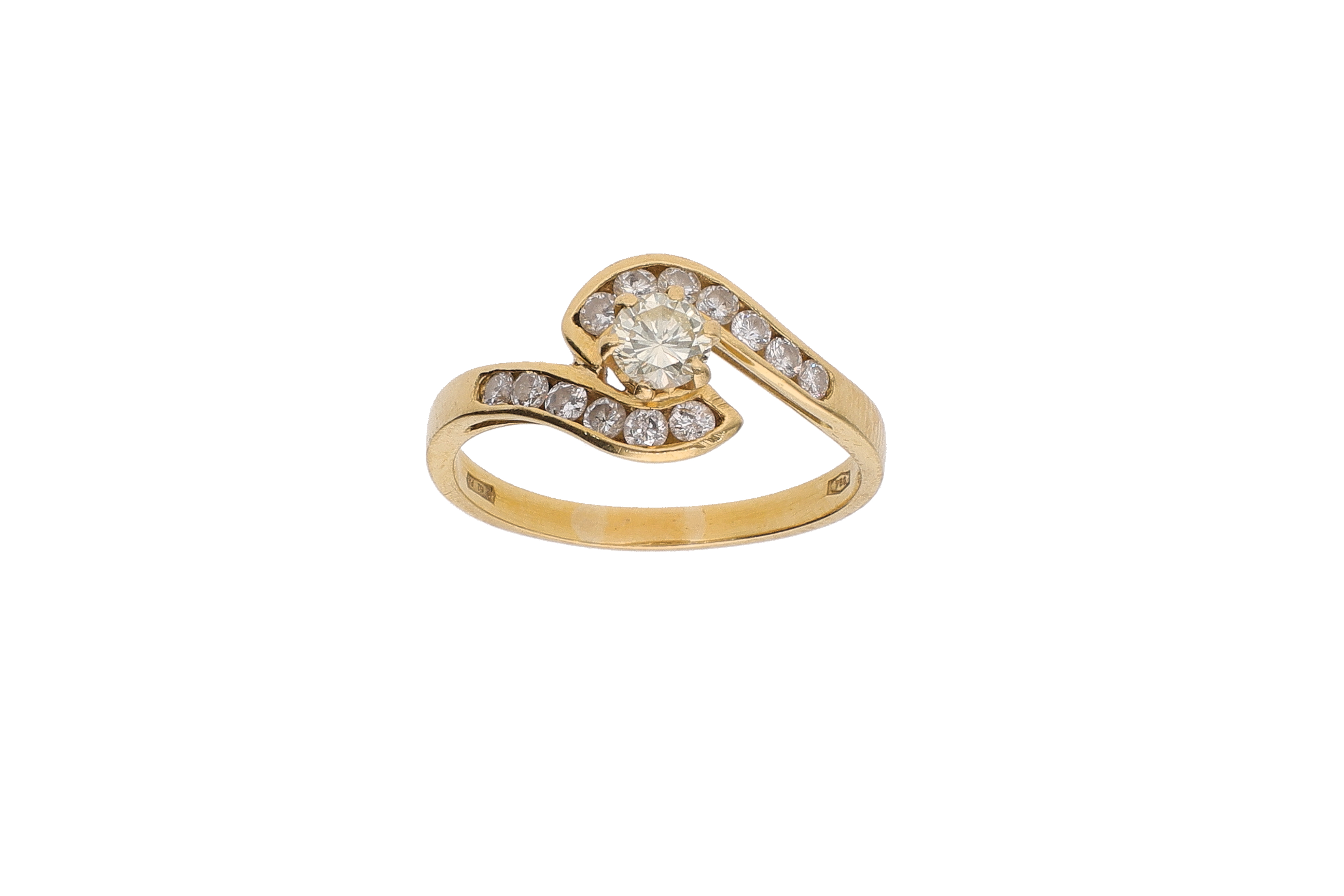 Anello con diamanti - Asta Preziosi