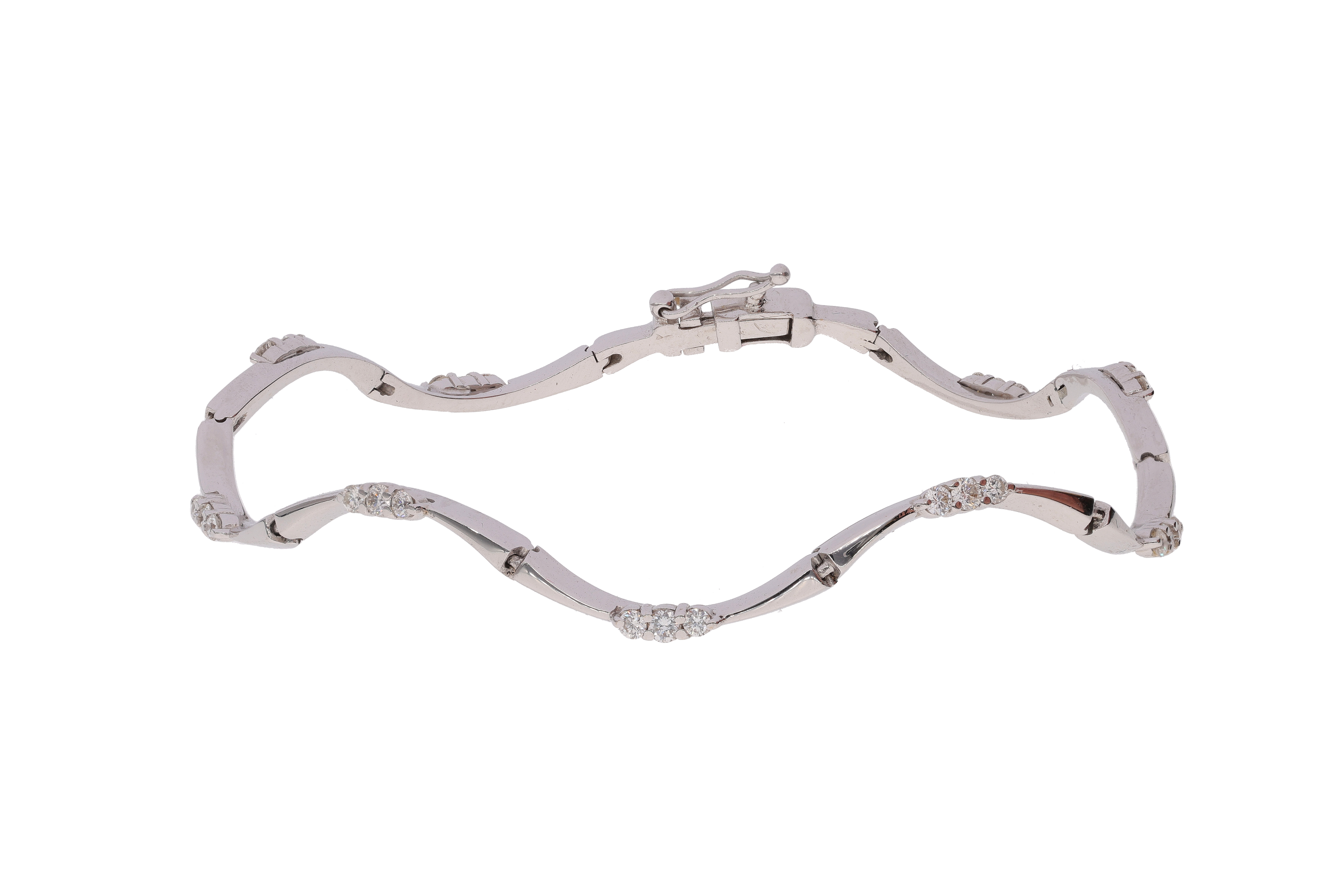 Bracciale con diamanti - Asta Preziosi