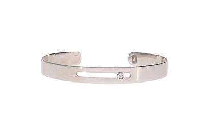 Bracciale a fascia lucida con diamante - Asta Preziosi Bracciale a fascia lucida con diamante - Asta Preziosi
