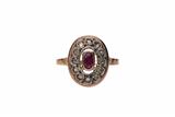 Anello con diamanti e rubino - Asta Preziosi Anello con diamanti e rubino - Asta Preziosi