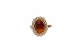 Anello con pietra e perline - Asta Preziosi Anello con pietra e perline - Asta Preziosi