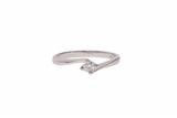 Anello solitario con diamante - Asta Preziosi Anello solitario con diamante - Asta Preziosi