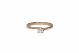 Anello solitario con diamante - Asta Preziosi Anello solitario con diamante - Asta Preziosi