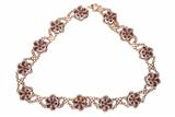Parure con microperle, rubini e pietre - Asta Preziosi Parure con microperle, rubini e pietre - Asta Preziosi