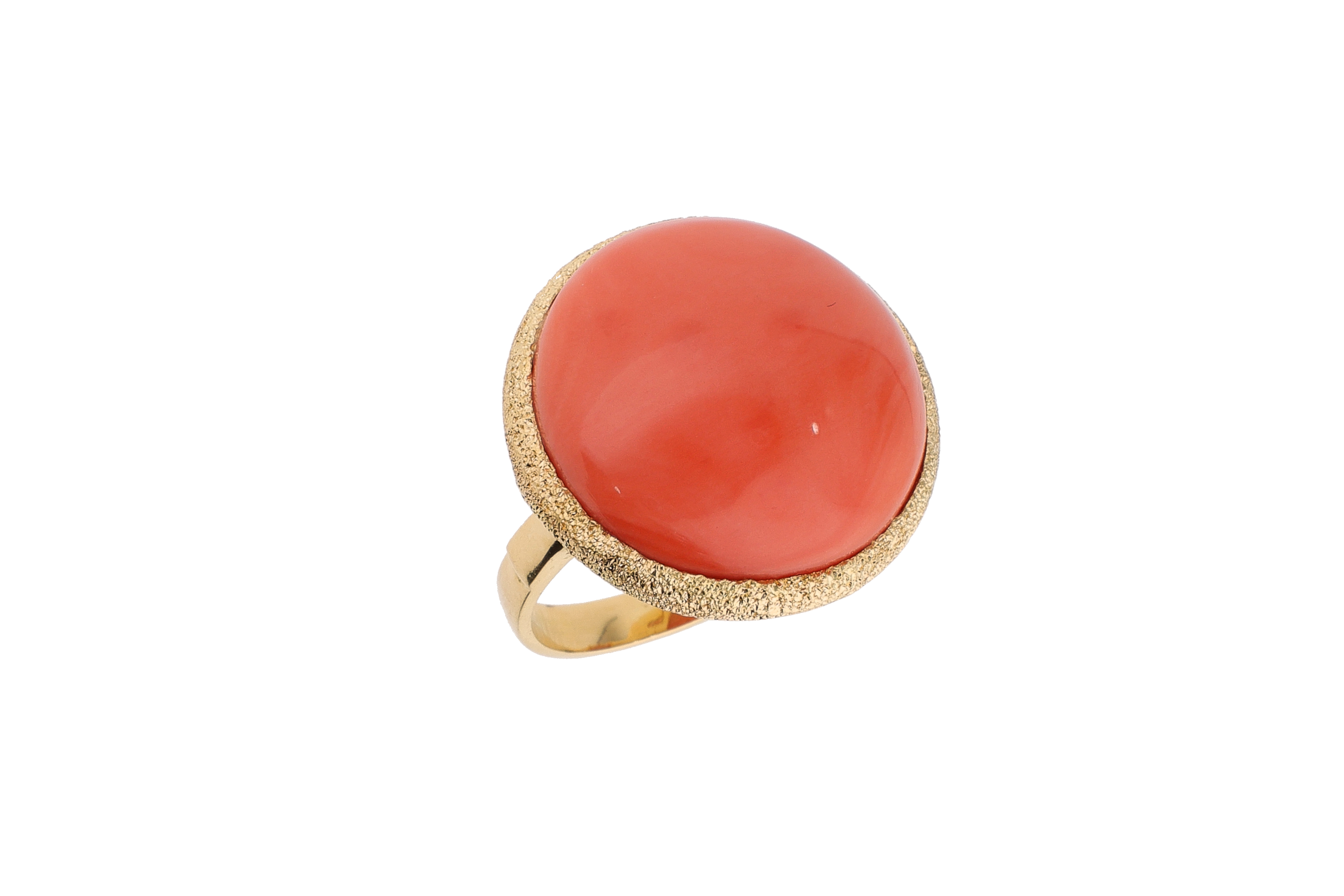 Anello con corallo - Asta Preziosi
