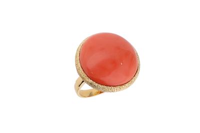 Anello con corallo - Asta Preziosi