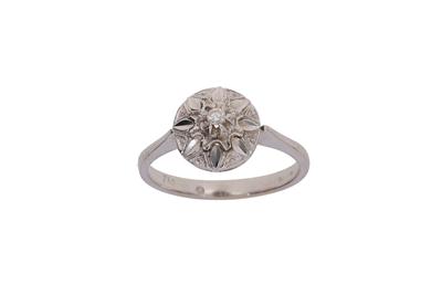 Anello solitario con diamante - Asta Preziosi Anello solitario con diamante - Asta Preziosi