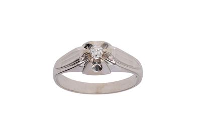 Anello solitario con diamante - Asta Preziosi Anello solitario con diamante - Asta Preziosi