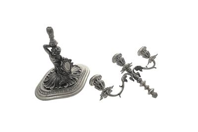 Candelabro con fauno - Asta Preziosi Candelabro con fauno - Asta Preziosi