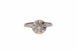 Anello solitario con diamante - Asta Preziosi Anello solitario con diamante - Asta Preziosi
