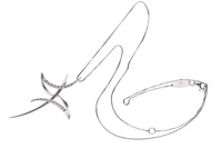 Collana con pendente con diamanti - Asta Preziosi