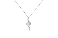 Collana e pendente con diamanti e perla coltivata - Asta Preziosi Collana e pendente con diamanti e perla coltivata - Asta Preziosi