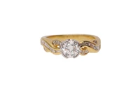 Damiani, anello con diamanti - Asta Preziosi
