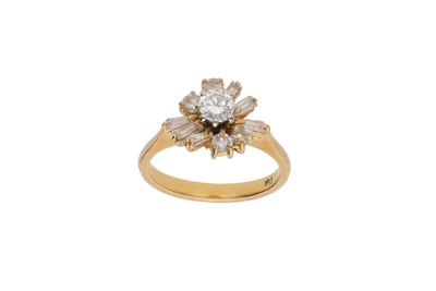 Anello con diamanti - Asta Preziosi Anello con diamanti - Asta Preziosi