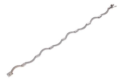 Bracciale con pietre incolori - Asta Preziosi