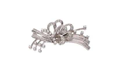 Spilla con diamanti - Asta Preziosi Spilla con diamanti - Asta Preziosi