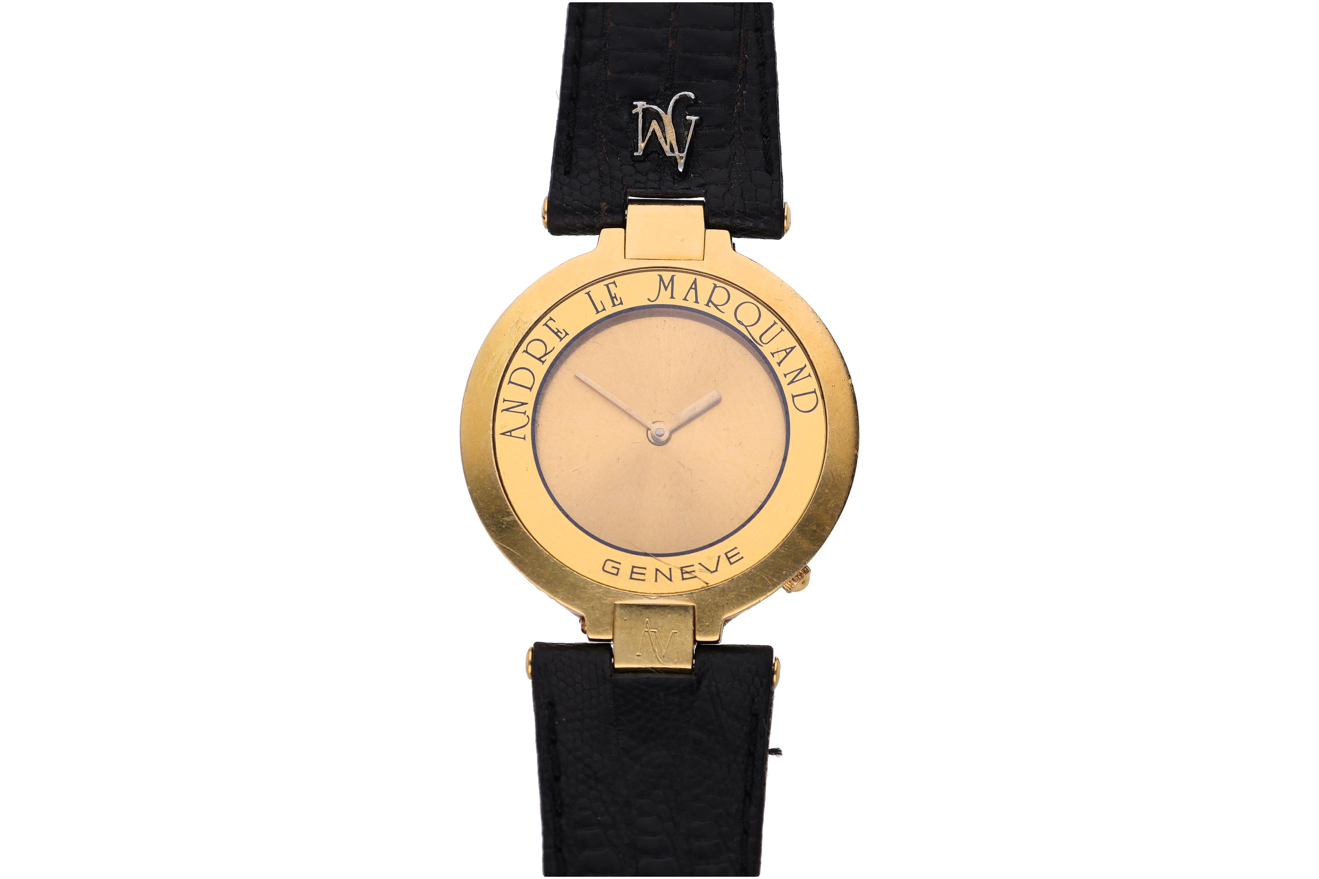 Andre Le Marquand, orologio in oro, - Asta Preziosi