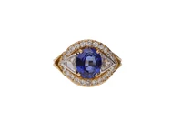 Anello con diamanti e pietre - Asta Preziosi Anello con diamanti e pietre - Asta Preziosi