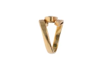 Anello con diamanti e zaffiro - Asta Preziosi Anello con diamanti e zaffiro - Asta Preziosi