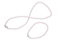 Parure composta da collana e bracciale di perle coltivate - Asta Preziosi Parure composta da collana e bracciale di perle coltivate - Asta Preziosi