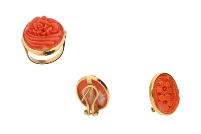 Parure con coralli - Asta Preziosi Parure con coralli - Asta Preziosi