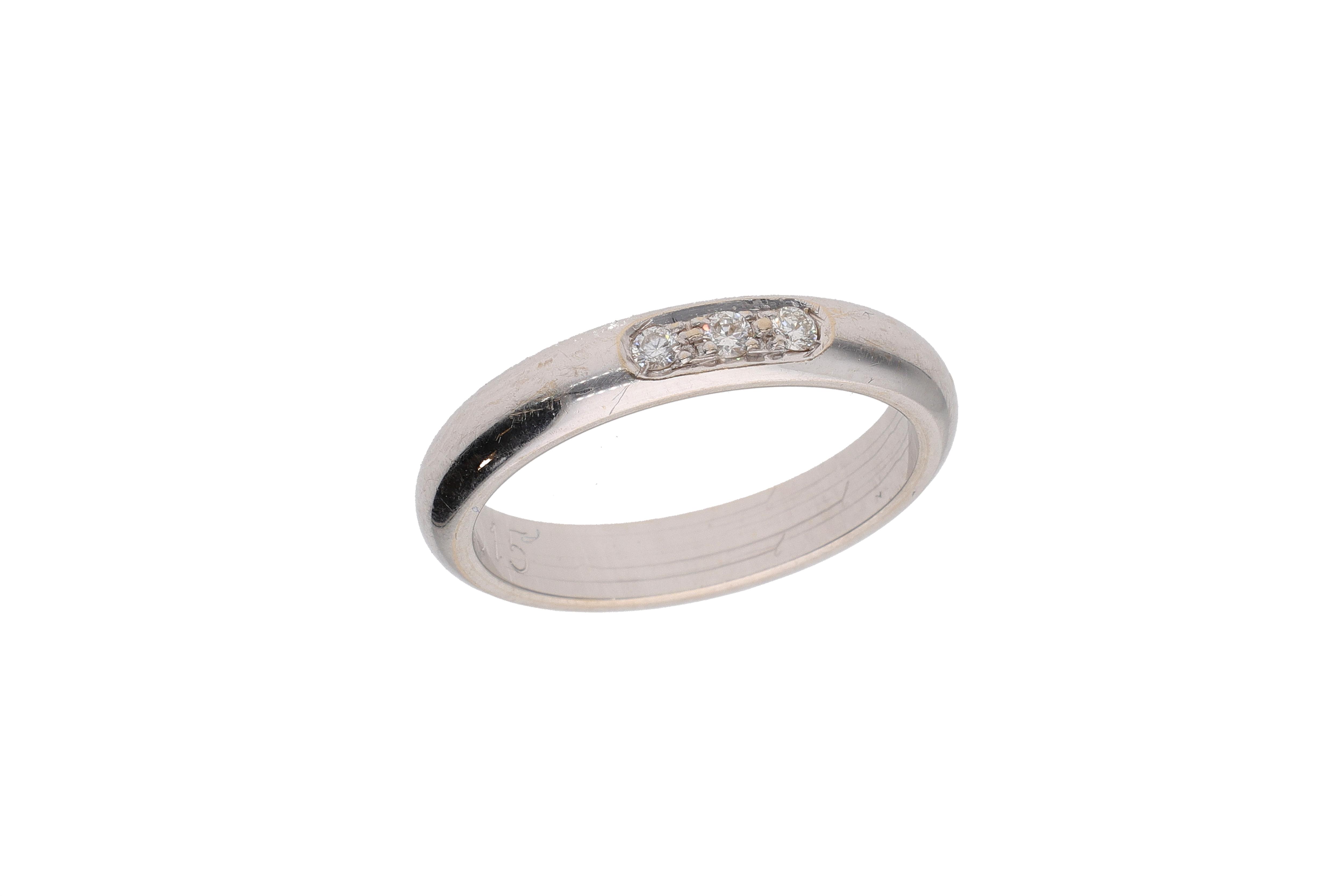 Anello con diamanti - Asta Preziosi