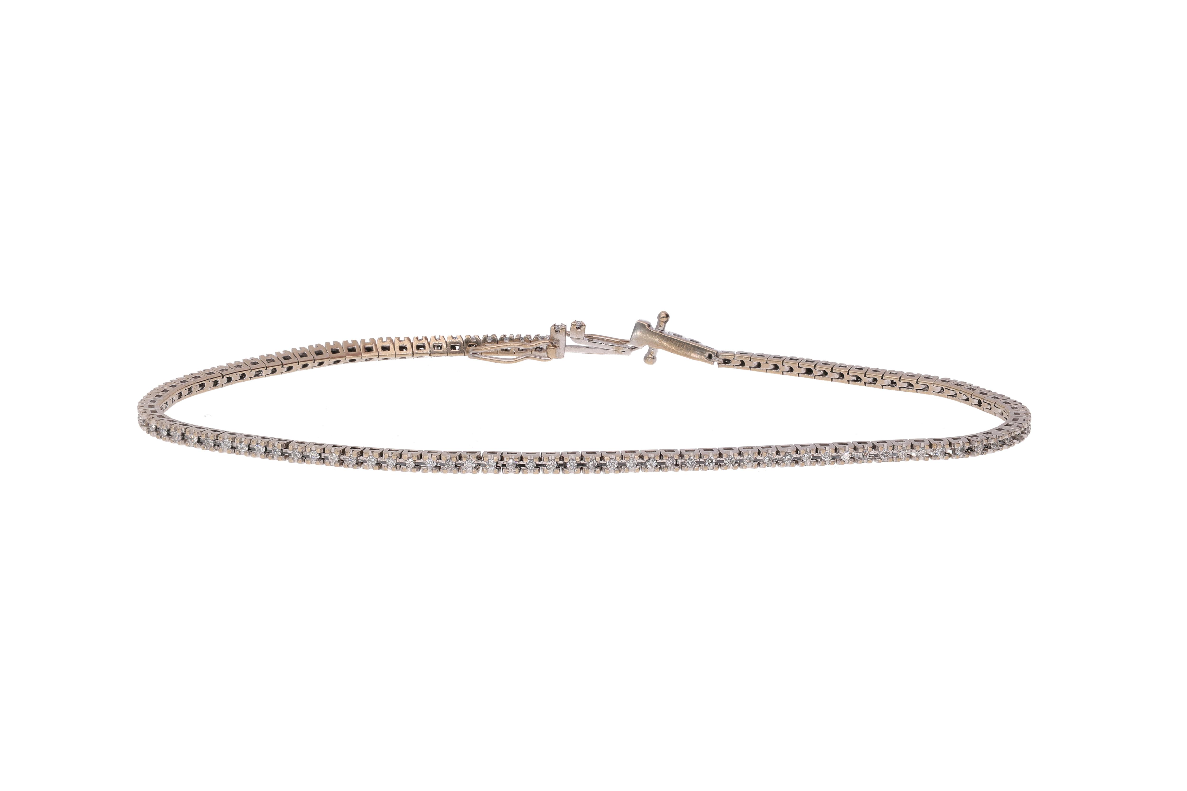 Bracciale con diamanti - Asta Preziosi