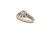 Anello con diamante - Asta Preziosi Anello con diamante - Asta Preziosi