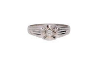 Anello con diamante - Asta Preziosi Anello con diamante - Asta Preziosi