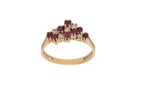 Anello con diamanti e rubini - Asta Preziosi Anello con diamanti e rubini - Asta Preziosi