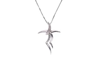 Collana e pendente a forma di croce con diamanti - Asta Preziosi Collana e pendente a forma di croce con diamanti - Asta Preziosi