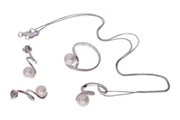 Parure con diamanti e perle coltivate - Asta Preziosi Parure con diamanti e perle coltivate - Asta Preziosi