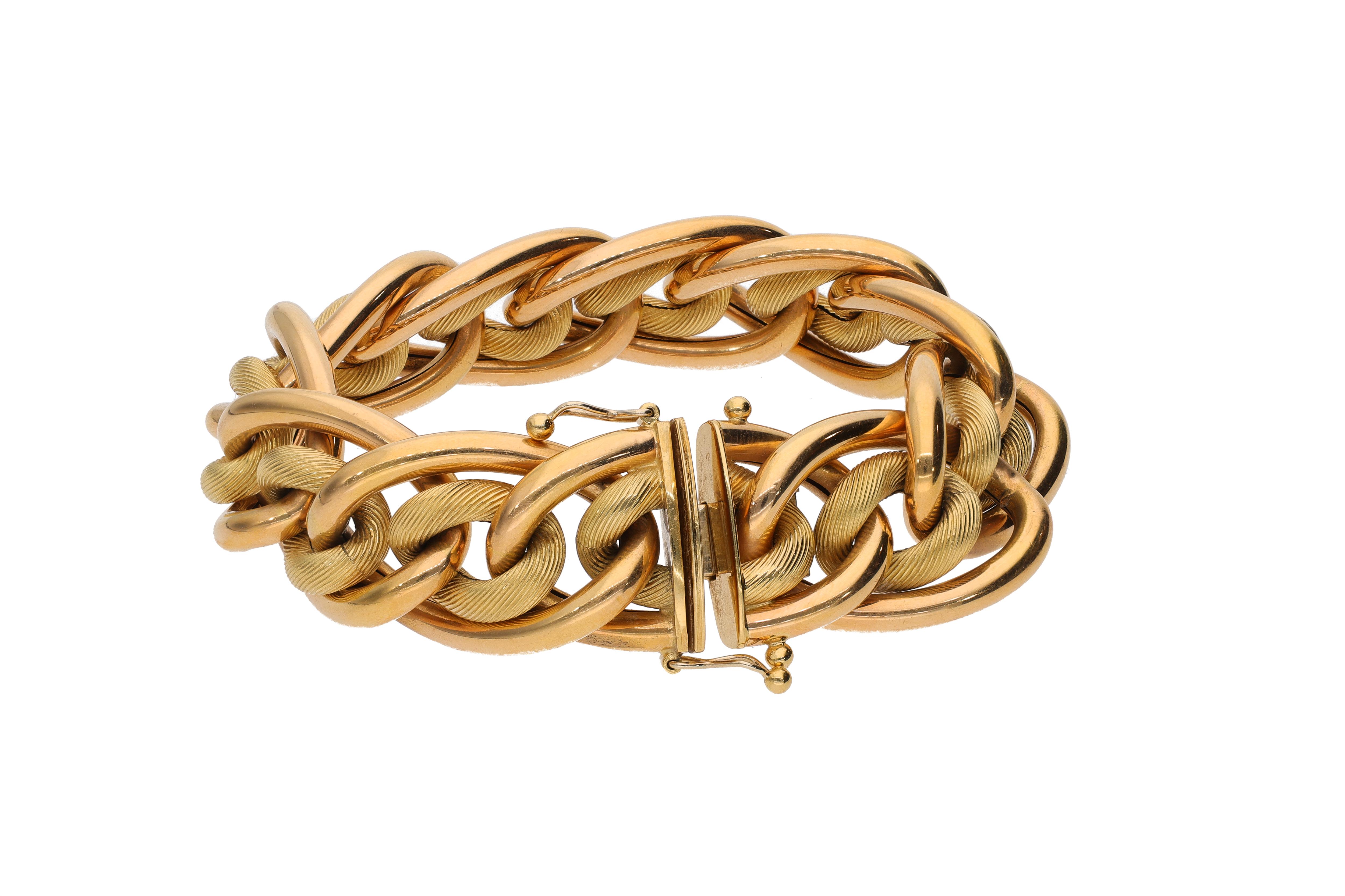 Bracciale a maglie intrecciate - Asta Preziosi