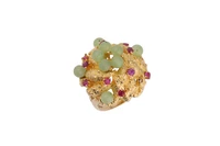 Anello con rubini e pietre - Asta Preziosi Anello con rubini e pietre - Asta Preziosi