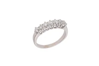Anello con sette diamanti - Asta Preziosi