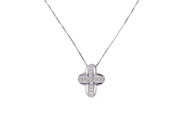 Collana con pendente impreziosito da diamanti - Asta Preziosi Collana con pendente impreziosito da diamanti - Asta Preziosi