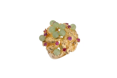 Anello con rubini e pietre - Asta Preziosi Anello con rubini e pietre - Asta Preziosi