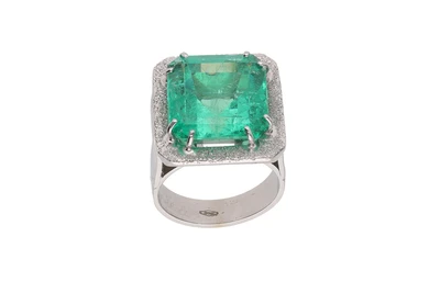 Anello con smeraldo - Asta Preziosi