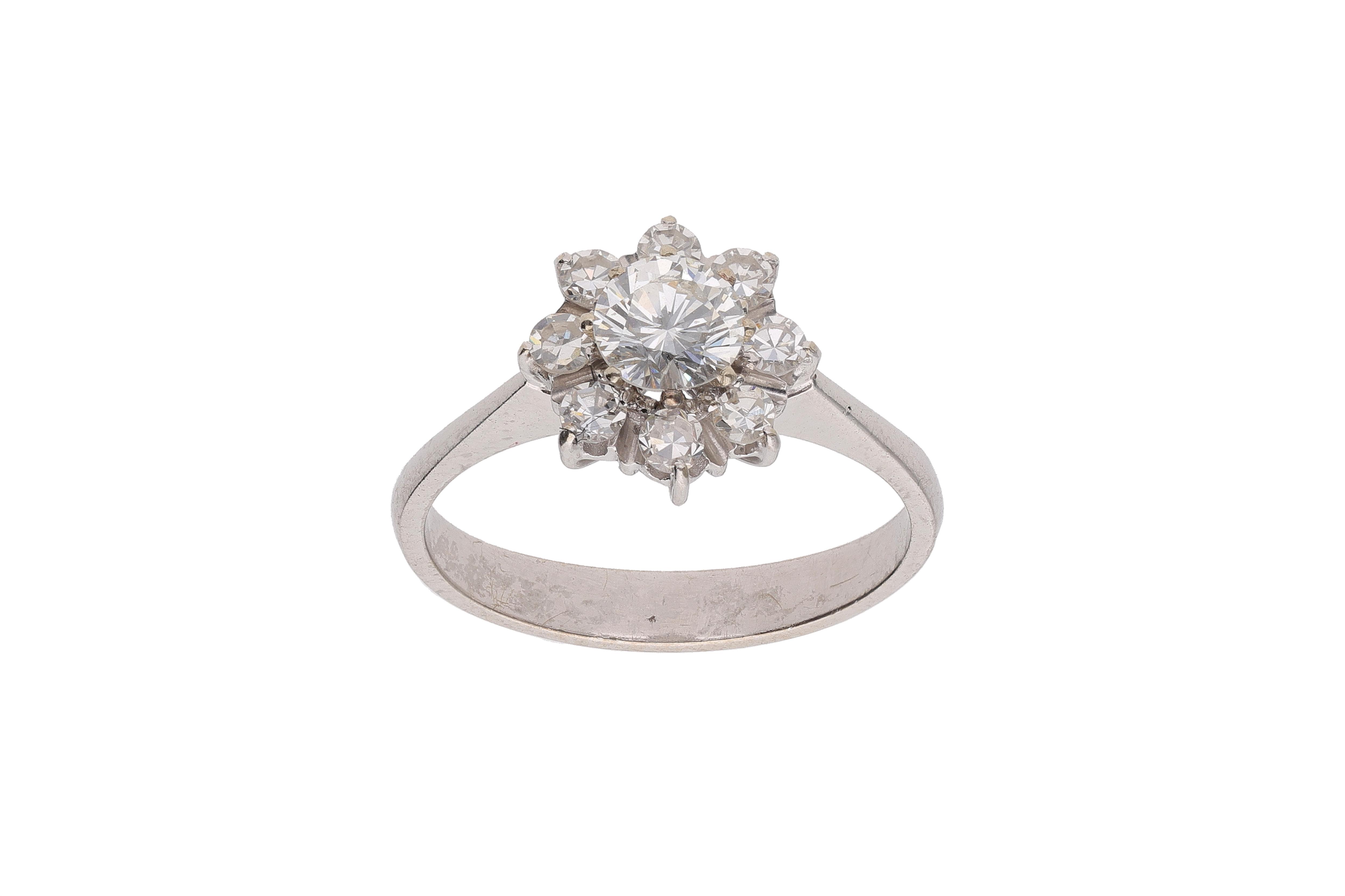 Anello con diamante - Asta Preziosi