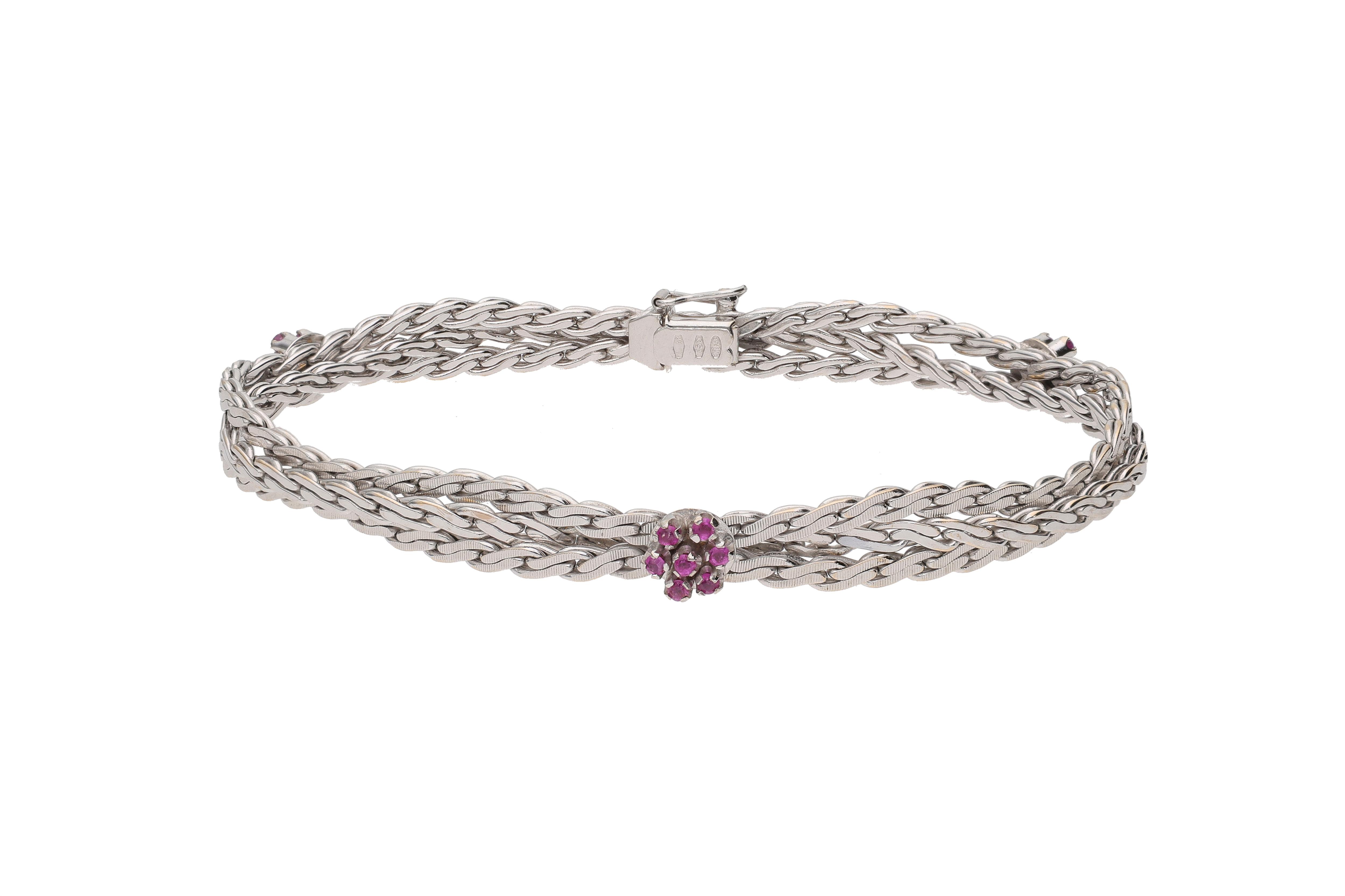 Bracciale con rubini - Asta Preziosi