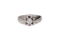 Anello con diamante - Asta Preziosi Anello con diamante - Asta Preziosi