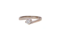 Anello con diamante - Asta Preziosi Anello con diamante - Asta Preziosi