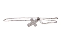 Collana e crocetta con diamanti - Asta Preziosi Collana e crocetta con diamanti - Asta Preziosi