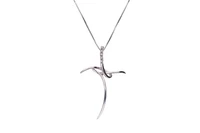 Collier e crocetta con diamanti - Asta Preziosi Collier e crocetta con diamanti - Asta Preziosi